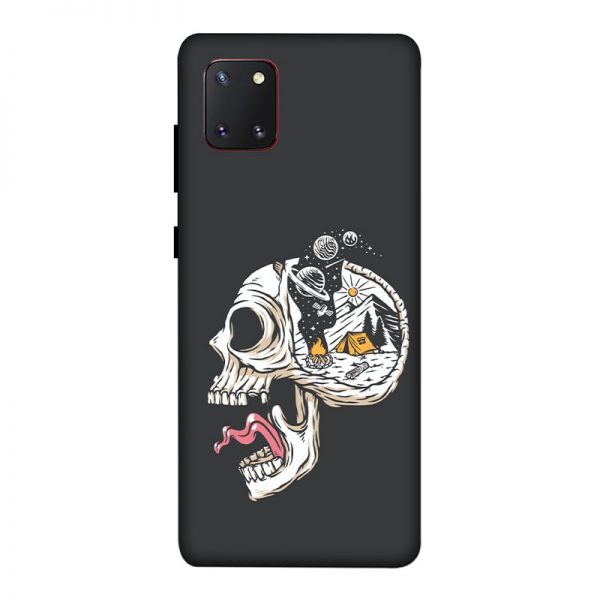Camping in Head Samsung Galaxy Note 10 Lite Mobile Cover