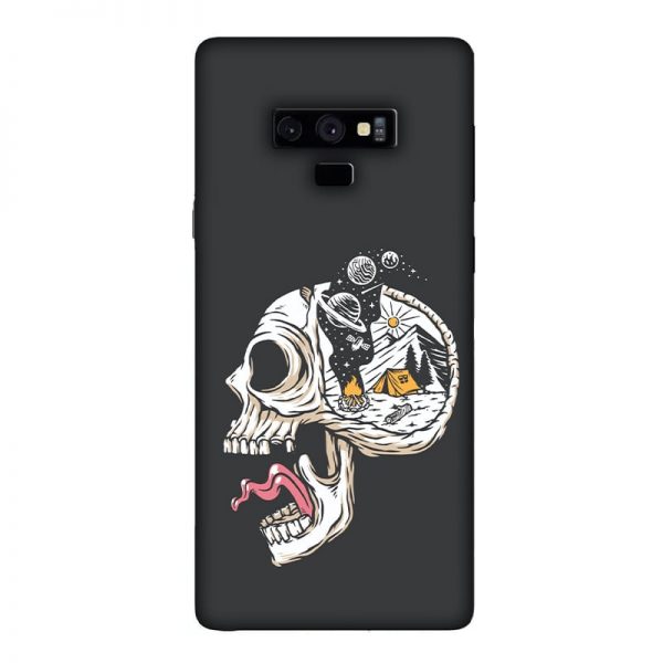 Camping in Head Samsung Galaxy Note 9 Mobile Cover