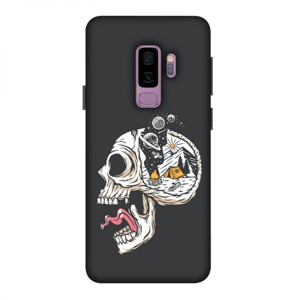 Camping in Head Samsung Galaxy S9 Plus Mobile Cover