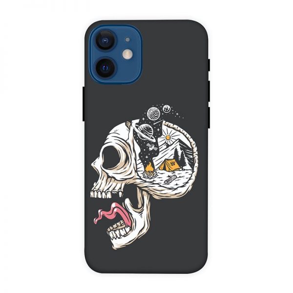 Camping in Head iPhone 12 Mini Mobile Cover