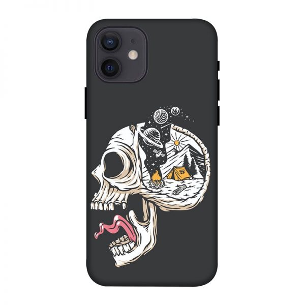 Camping in Head iPhone 12 Mobile Cover