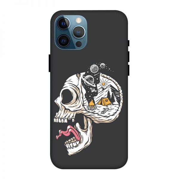 Camping in Head iPhone 12 Pro Max Mobile Cover