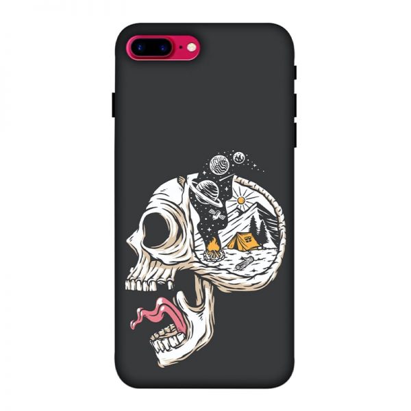 Camping in Head iPhone 8 Plus Mobile Cover