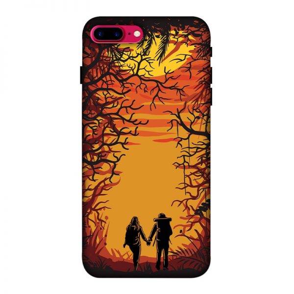 Couple Couple iPhone 8 Plus Mobile Cover