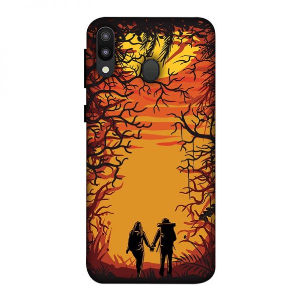 Couple in Forest Samsung M20 Mobile Cover