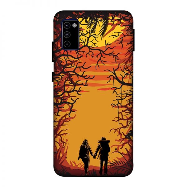 Couple in Forest Samsung M51 Mobile Cover