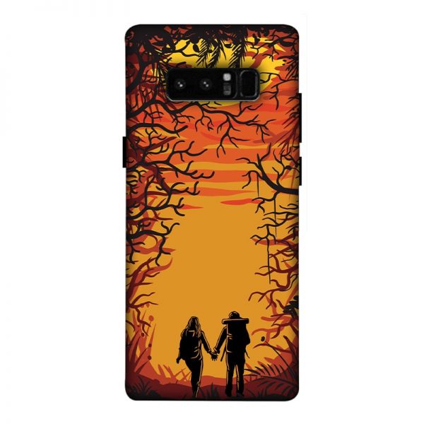 Couple in Forest Samsung Galaxy Note 8 Mobile Cover