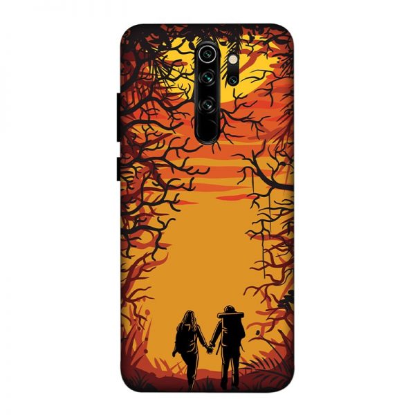 Couple in Forest Redmi Note 8 Pro Mobile Cover