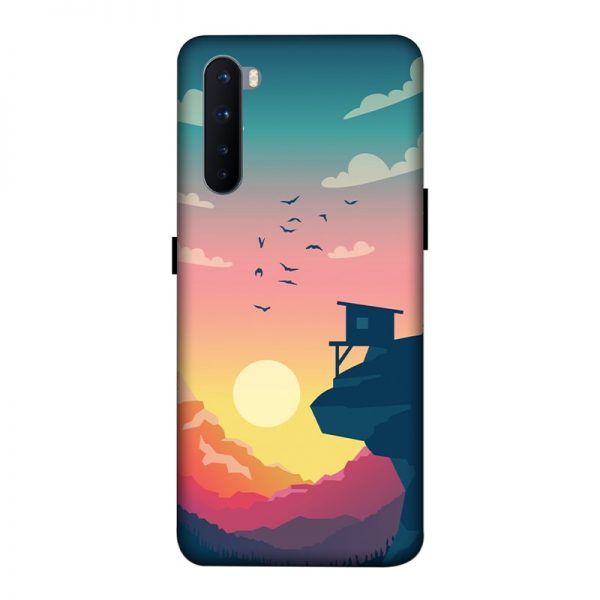 Day Night OnePlus Nord Mobile Cover