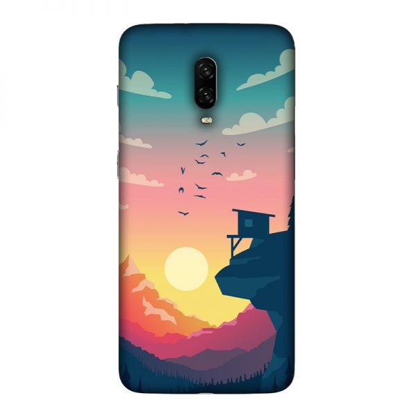 Day and Night OnePlus 6T Mobile Cover