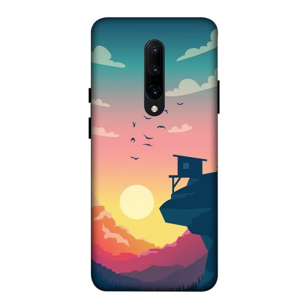 Day and Night OnePlus 7 Pro Mobile Cover