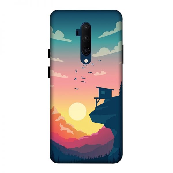 Day and Night OnePlus 7T Pro Mobile Cover