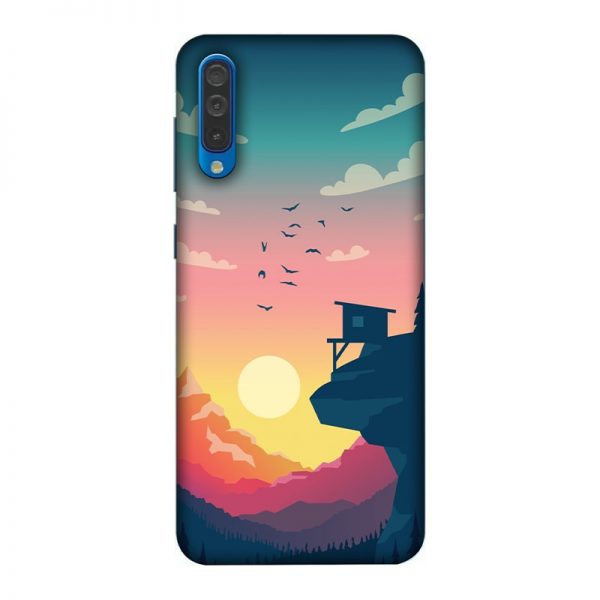 Day and Night Samsung A50 Mobile Cover