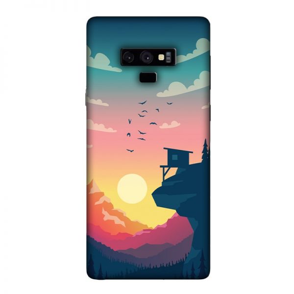 Day and Night Samsung Galaxy Note 9 Mobile Cover