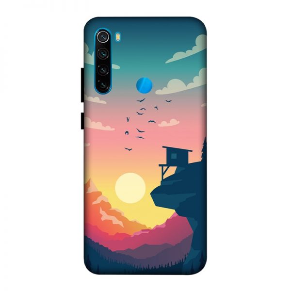 Day and Night Redmi Note 8 Mobile Cover