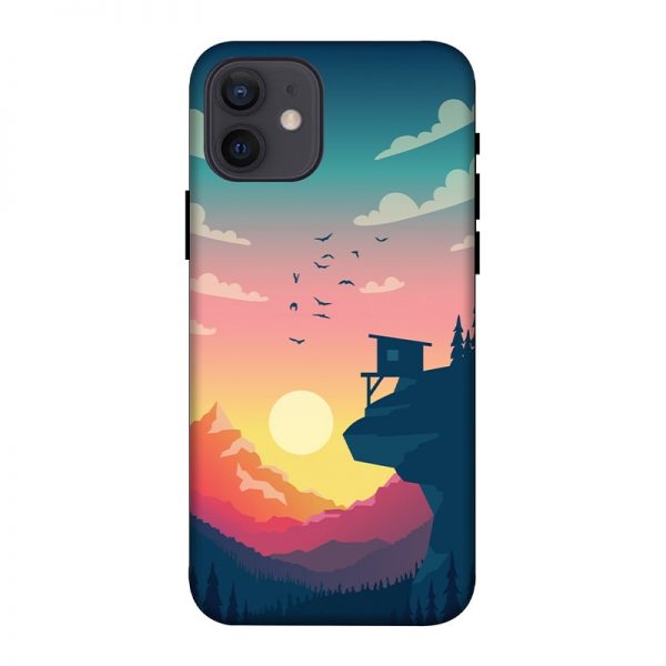 Day and Night iPhone 12 Mobile Cover