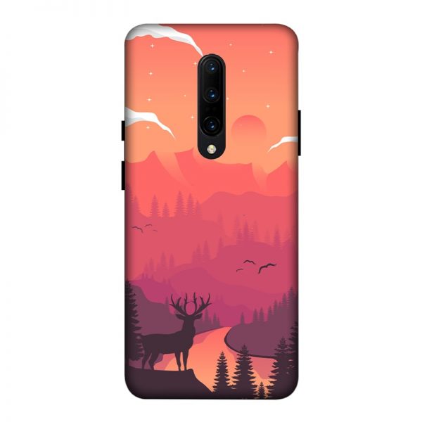 Hot Noon Landscape OnePlus 7 Pro Mobile Cover