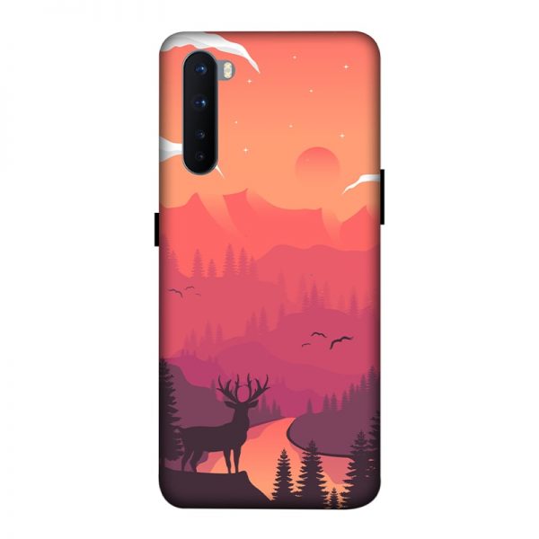 Hot Noon Landscape OnePlus Nord Mobile Cover