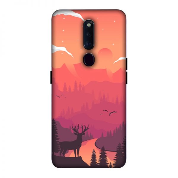 Hot Noon Landscape Oppo F11 Pro Mobile Cover