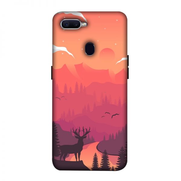 Hot Noon Landscape Oppo F9 Pro Mobile Cover