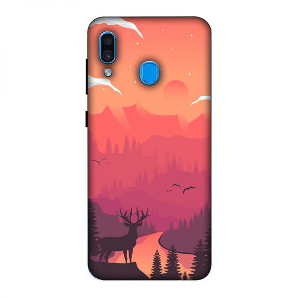 Hot Noon Landscape Samsung A30 Mobile Cover