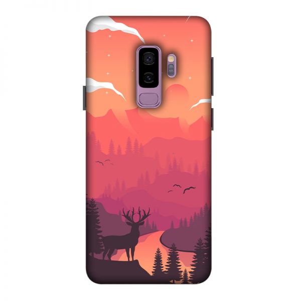 Hot Noon Landscape Samsung Galaxy S9 Plus mobile Cover