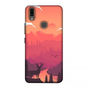 Hot Noon Landscape Vivo V9 Mobile Cover