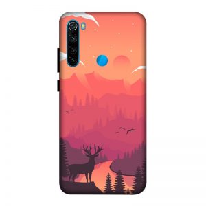 Hot Noon Landscape Redmi Note 8 Mobile Cover