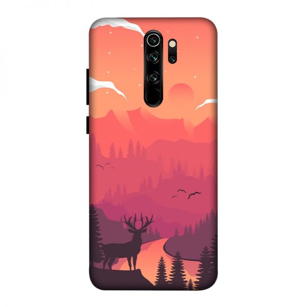 Hot Noon Landscape Redmi Note 8 Pro Mobile Cover