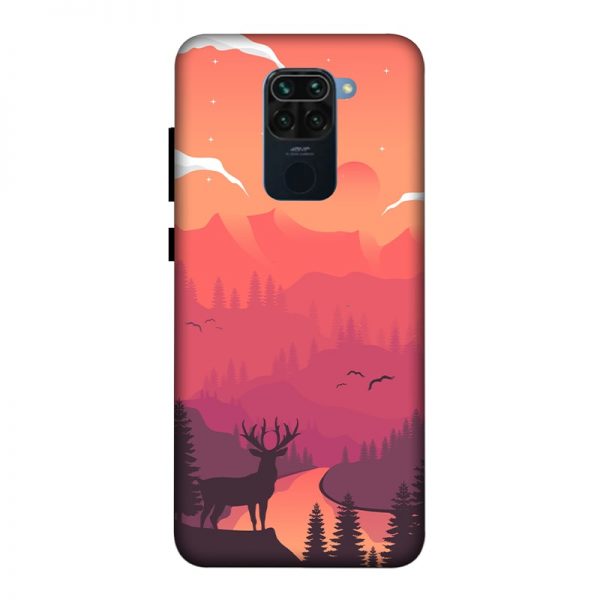Hot Noon Landscape Redmi Note 9 Mobile Cover