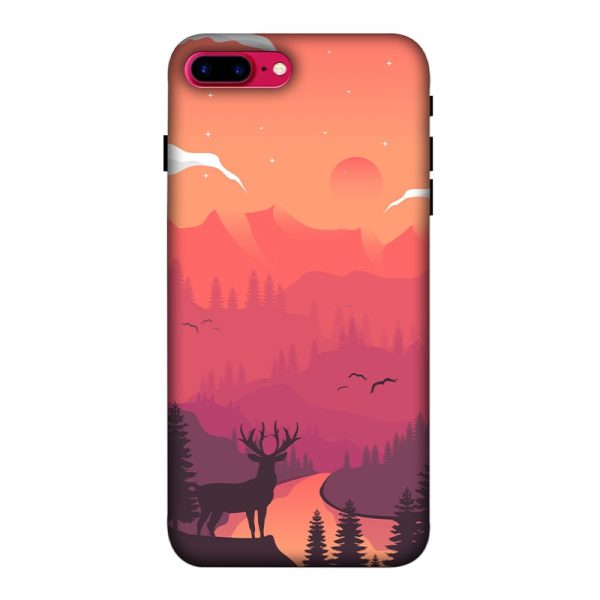 Hot Noon Landscape iPhone 8 Plus Mobile Cover