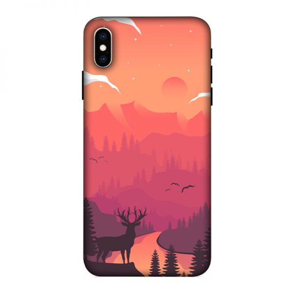 Hot Noon Landscape iPhone XS Max Mobile Cover