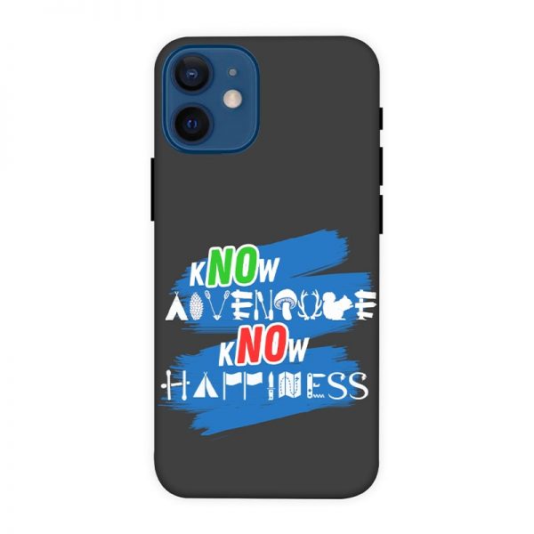 Know Adventure Know Happiness iPhone 12 Mini Mobile Cover