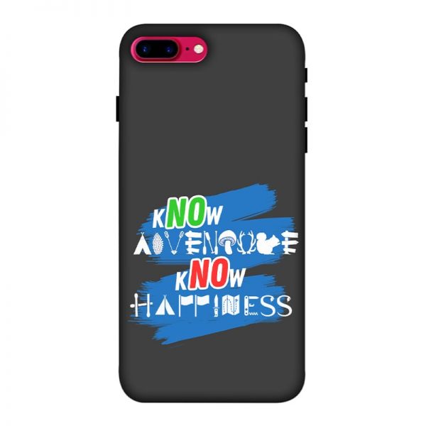 Know Adventure Know Happiness iPhone 8 Plus Mobile Cover