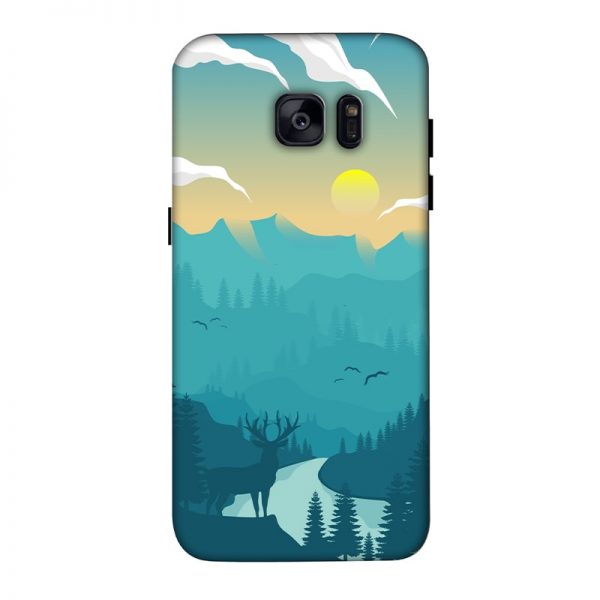 Morning Landscape Samsung Galaxy S7 Edge Mobile Cover
