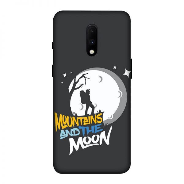 Mountains and the Moon OnePlus 7 Mobile Cover