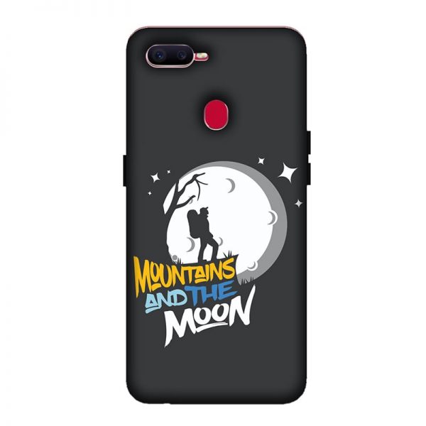 Mountains and the Moon Oppo F9 Mobile Cover
