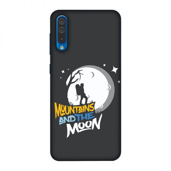 Mountains and the Moon Samsung A50 Mobile Cover