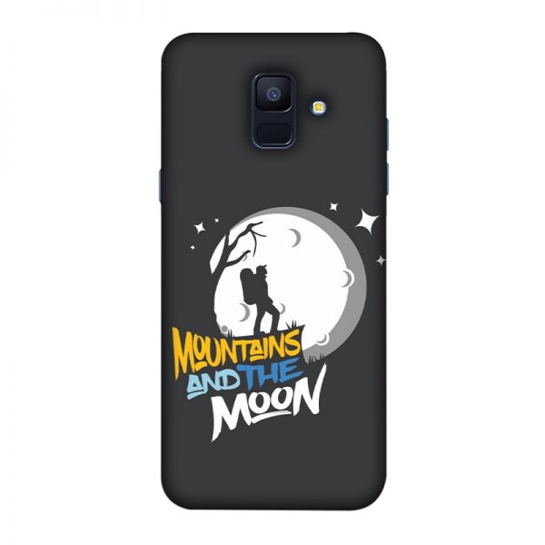 Mountains and the Moon Samsung Galaxy A6 Mobile Cover