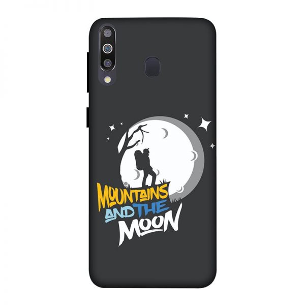 Mountains and the Moon Samsung M30 Mobile Cover