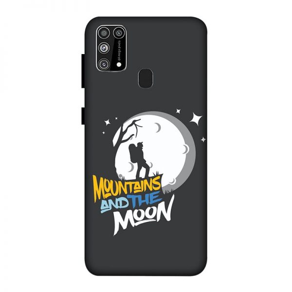 Mountains and the Moon Samsung M31 Mobile Cover