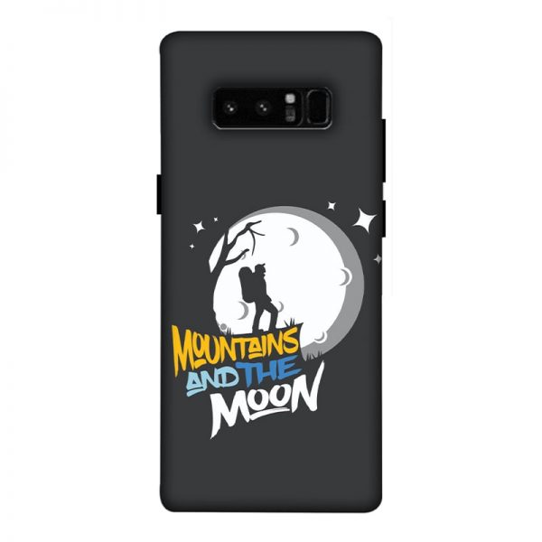 Mountains and the Moon Samsung Galaxy Note 8 Mobile Cover