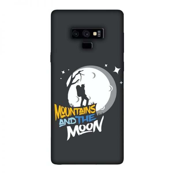 Mountains and the Moon Samsung Galaxy Note 9 Mobile Cover