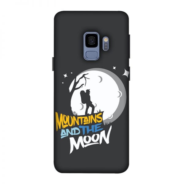 Mountains and the Moon Samsung Galaxy S9 Mobile Cover