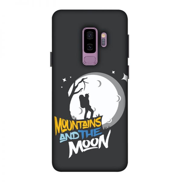 Mountains and the Moon Samsung Galaxy S9 Plus mobile Cover