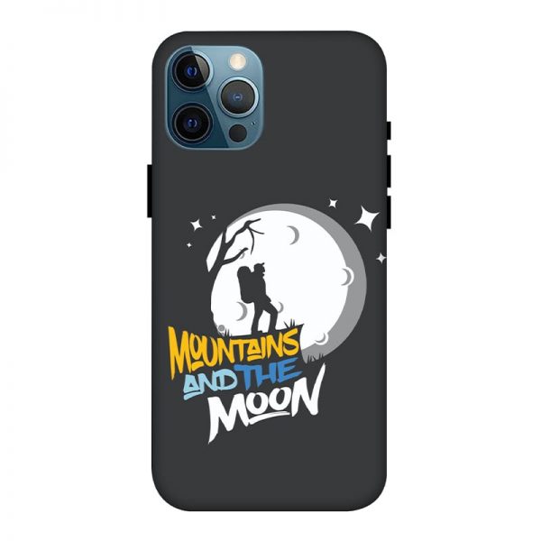 Mountains and the Moon iPhone 12 Pro Max Mobile Cover