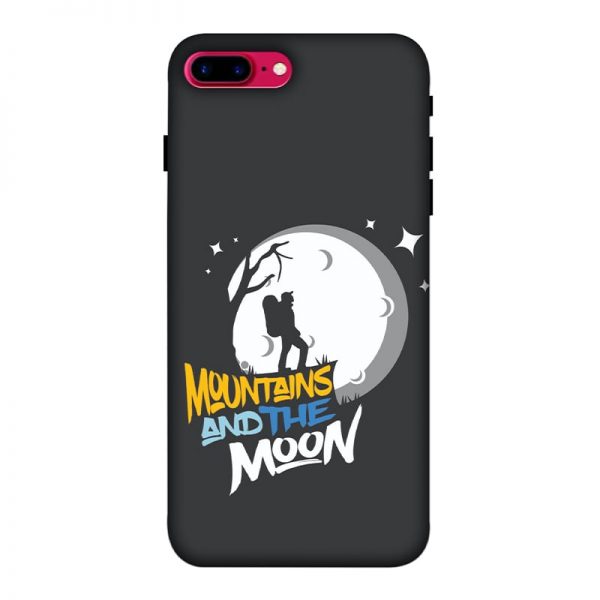 Mountains and the Moon iPhone 8 Plus Mobile Cover