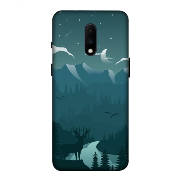 Night Landscape OnePlus 7 Mobile Cover