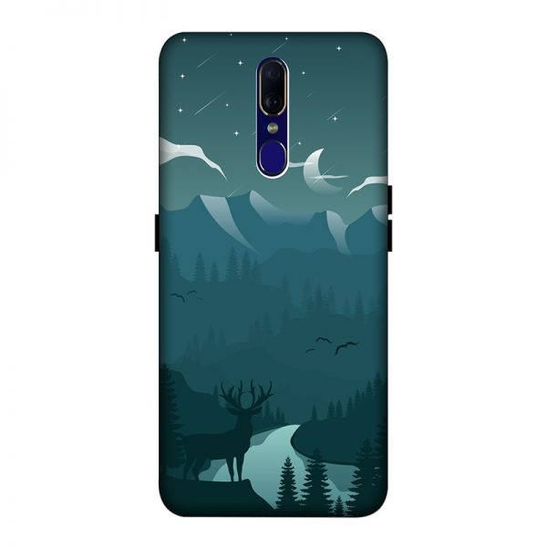 Night Landscape Oppo F11 mobile Cover
