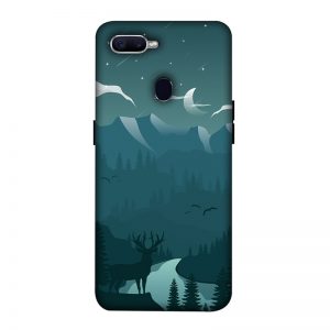 Night Landscape Oppo F9 Pro Mobile Cover